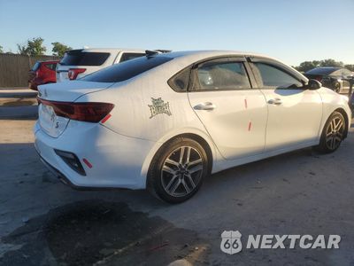 Trzecie zdjęcie samochodu z tyłu: 2019 KIA FORTE GT LINE VIN:3KPF34AD3KE127278 - miniatura