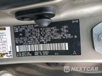 Zdjęcie 13 z 13 samochodu: 2006 TOYOTA 4RUNNER SR5 VIN:JTEZU14R468044745 - miniatura