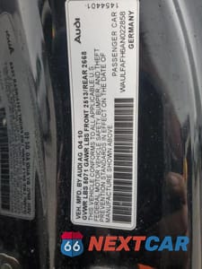 Zdjęcie 12 z 12 samochodu: 2010 AUDI A5 PREMIUM PLUS VIN:WAULFAFH6AN022858 - miniatura