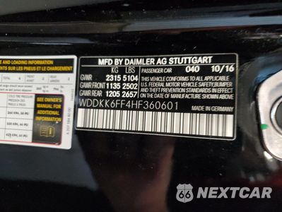 Zdjęcie 12 z 15 samochodu: 2017 MERCEDES-BENZ E 400 VIN:WDDKK6FF4HF360601 - miniatura