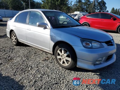Czwarte zdjęcie samochodu z boku: 2004 ACURA 1.7EL TOURING VIN:2HHES36664H001486 - miniatura