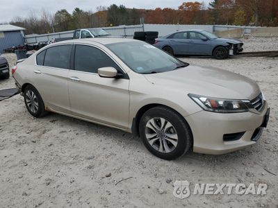 Czwarte zdjęcie samochodu z boku: 2014 HONDA ACCORD LX VIN:1HGCR2F31EA063627 - miniatura