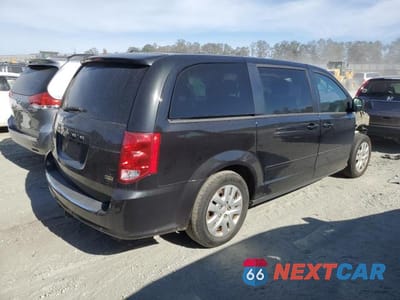 Trzecie zdjęcie samochodu z tyłu: 2017 DODGE GRAND CARAVAN SE VIN:2C4RDGBG6HR780358 - miniatura