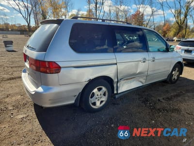 Trzecie zdjęcie samochodu z tyłu: 2001 HONDA ODYSSEY EX VIN:2HKRL18671H602668 - miniatura