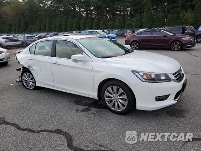 Czwarte zdjęcie samochodu z boku: 2015 HONDA ACCORD EX VIN:1HGCR2F77FA206052 - miniatura