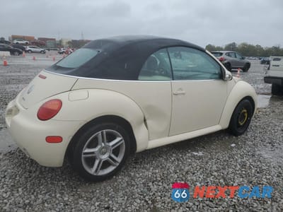 Trzecie zdjęcie samochodu z tyłu: 2004 VOLKSWAGEN NEW BEETLE GLS VIN:3VWCD31Y14M344928 - miniatura