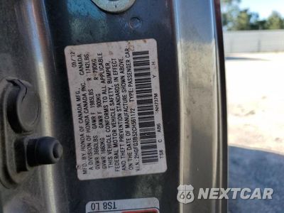 Zdjęcie 25 z 26 samochodu: 2012 HONDA CIVIC LX VIN:2HGFG3B52CH561172 - miniatura