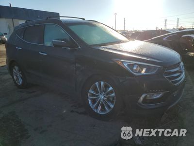 Czwarte zdjęcie samochodu z boku: 2017 HYUNDAI SANTA FE SPORT VIN:5XYZU4LA8HG457605 - miniatura