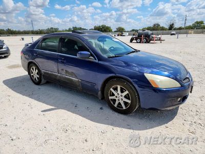 Czwarte zdjęcie samochodu z boku: 2004 HONDA ACCORD EX VIN:1HGCM66894A037762 - miniatura