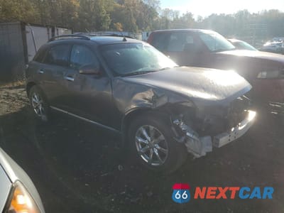 Czwarte zdjęcie samochodu z boku: 2008 INFINITI FX35 VIN:JNRAS08W18X206888 - miniatura