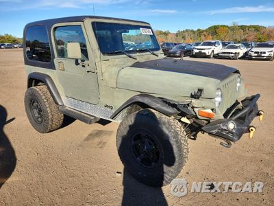 Czwarte zdjęcie samochodu z boku: 2001 JEEP WRANGLER / TJ SPORT VIN:1J4FA49S41P361740 - miniatura