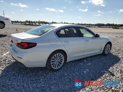 Trzecie zdjęcie samochodu z tyłu: 2022 BMW 530 I VIN:WBA53BH02NWX47923 - miniatura