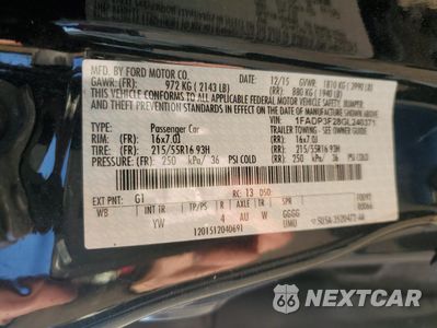 Zdjęcie 13 z 13 samochodu: 2016 FORD FOCUS SE VIN:1FADP3F28GL240371 - miniatura