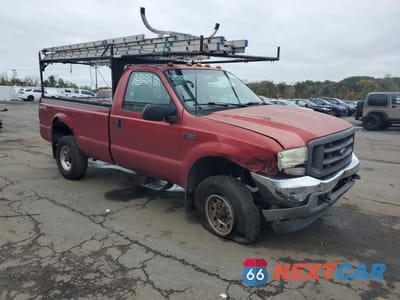 Czwarte zdjęcie samochodu z boku: 2002 FORD F350 SRW SUPER DUTY VIN:1FTSF31S42EB63538 - miniatura