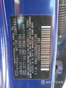 Zdjęcie 13 z 16 samochodu: 2022 HYUNDAI ELANTRA SEL VIN:KMHLS4AG4NU217184 - miniatura