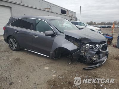 Czwarte zdjęcie samochodu z boku: 2017 ACURA MDX TECHNOLOGY VIN:5FRYD4H50HB008576 - miniatura