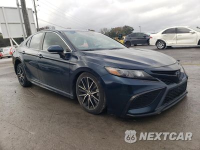 Czwarte zdjęcie samochodu z boku: 2021 TOYOTA CAMRY SE VIN:4T1T11AK9MU532986 - miniatura