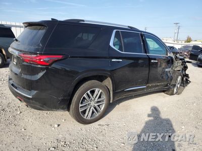Trzecie zdjęcie samochodu z tyłu: 2023 CHEVROLET TRAVERSE HIGH COUNTRY VIN:1GNEVNKW6PJ139891 - miniatura