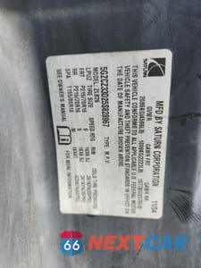 Zdjęcie 12 z 14 samochodu: 2005 SATURN VUE VIN:5GZCZ33D25S828967 - miniatura