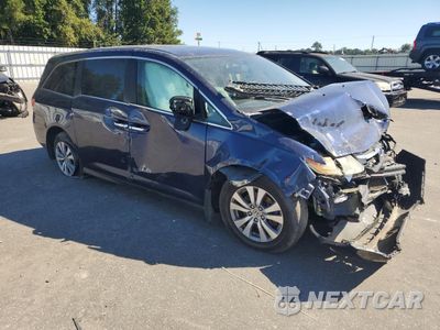 Czwarte zdjęcie samochodu z boku: 2015 HONDA ODYSSEY EXL VIN:5FNRL5H64FB095659 - miniatura