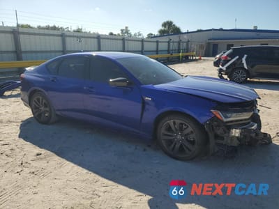 Czwarte zdjęcie samochodu z boku: 2022 ACURA 4D VIN:19UUB5F53NA006003 - miniatura