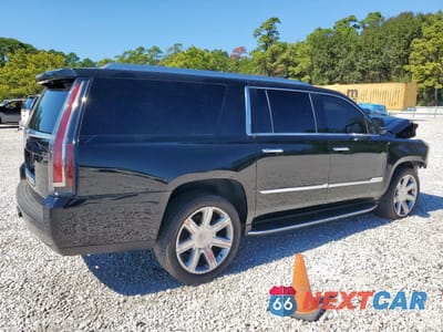 Trzecie zdjęcie samochodu z tyłu: 2018 CADILLAC ESCALADE ESV LUXURY VIN:1GYS4HKJ4JR163503 - miniatura