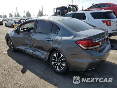 Drugie zdjęcie samochodu z przodu: 2013 HONDA CIVIC EXL VIN:19XFB2F90DE235534 - miniatura