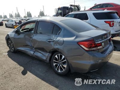Drugie zdjęcie samochodu z przodu: 2013 HONDA CIVIC EXL VIN:19XFB2F90DE235534 - miniatura