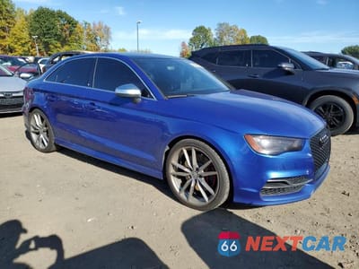 Czwarte zdjęcie samochodu z boku: 2016 AUDI S3 PREMIUM PLUS VIN:WAUB1GFF2G1059921 - miniatura