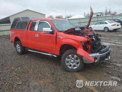 Czwarte zdjęcie samochodu z boku: 2013 FORD F150 SUPER CAB VIN:1FTEX1EM0DKG37516 - miniatura