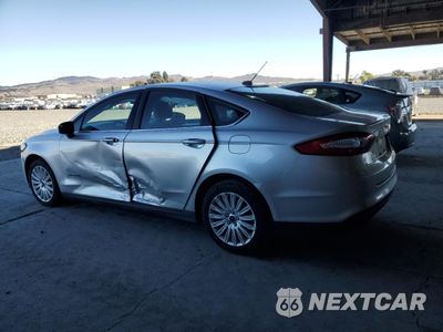 Drugie zdjęcie samochodu z przodu: 2014 FORD FUSION S HYBRID VIN:3FA6P0UU1ER360085 - miniatura