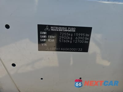 Zdjęcie 10 z 10 samochodu: 2016 MITSUBISHI FUSO TRUCK OF AMERICA INC FE FEC72W VIN:JL6BPH1A6GK000133 - miniatura