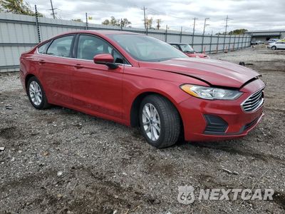 Czwarte zdjęcie samochodu z boku: 2020 FORD FUSION SE VIN:3FA6P0HD7LR124113 - miniatura