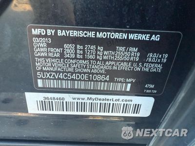 Zdjęcie 10 z 15 samochodu: 2013 BMW X5 XDRIVE35I VIN:5UXZV4C54D0E10864 - miniatura