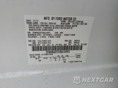 Zdjęcie 14 z 17 samochodu: 2018 FORD FLEX LIMITED VIN:2FMHK6DT2JBA10495 - miniatura