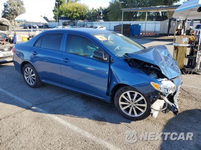 Czwarte zdjęcie samochodu z boku: 2009 TOYOTA COROLLA BASE VIN:JTDBL40E79J044118 - miniatura