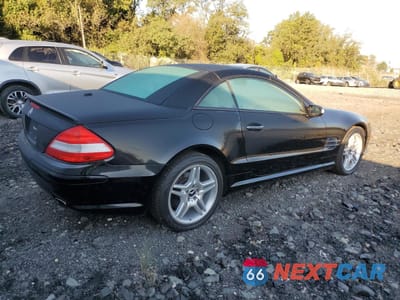 Trzecie zdjęcie samochodu z tyłu: 2007 MERCEDES-BENZ SL 550 VIN:WDBSK71F87F119385 - miniatura