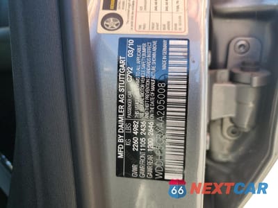 Zdjęcie 12 z 13 samochodu: 2010 MERCEDES-BENZ E 350 VIN:WDDHF5GBXAA205008 - miniatura