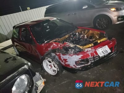 Czwarte zdjęcie samochodu z boku: 1993 HONDA CIVIC DX VIN:2HGEH2460PH527746 - miniatura