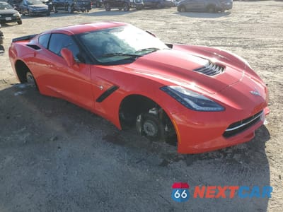 Czwarte zdjęcie samochodu z boku: 2017 CHEVROLET CORVETTE STINGRAY 1LT VIN:1G1YB2D73H5103260 - miniatura