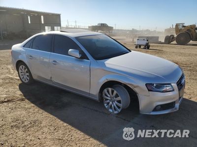Czwarte zdjęcie samochodu z boku: 2012 AUDI A4 PREMIUM VIN:WAUBFAFLXCN018198 - miniatura