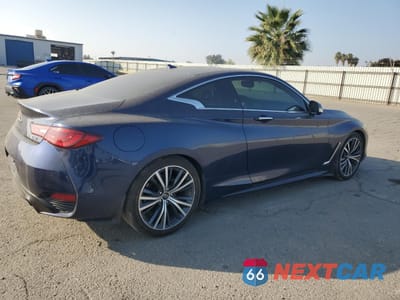 Trzecie zdjęcie samochodu z tyłu: 2022 INFINITI Q60 LUXE VIN:JN1EV7KK6NM600555 - miniatura