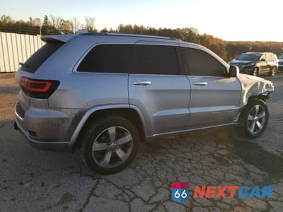 Trzecie zdjęcie samochodu z tyłu: 2015 JEEP GRAND CHEROKEE OVERLAND VIN:1C4RJECT4FC734753 - miniatura