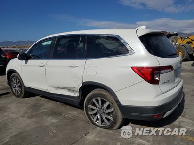 Drugie zdjęcie samochodu z przodu: 2021 HONDA PILOT EXL VIN:5FNYF5H51MB026872 - miniatura
