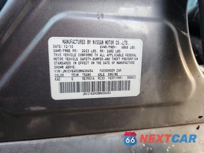 Zdjęcie 12 z 12 samochodu: 2011 INFINITI G37 VIN:JN1CV6AR0BM406454 - miniatura