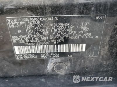 Zdjęcie 13 z 13 samochodu: 2011 TOYOTA RAV4 SPORT VIN:JTMRK4DV1B5104520 - miniatura