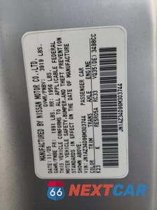 Zdjęcie 12 z 14 samochodu: 2006 NISSAN 350Z COUPE VIN:JN1AZ34D96M303744 - miniatura
