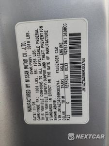 Zdjęcie 12 z 14 samochodu: 2006 NISSAN 350Z COUPE VIN:JN1AZ34D96M303744 - miniatura