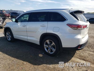 Drugie zdjęcie samochodu z przodu: 2014 TOYOTA HIGHLANDER LIMITED VIN:5TDDKRFH4ES024884 - miniatura