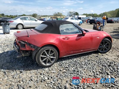 Trzecie zdjęcie samochodu z tyłu: 2016 MAZDA MX-5 MIATA GRAND TOURING VIN:JM1NDAD71G0100237 - miniatura